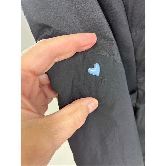 Lululemon Puffer Down Hooded Jacket in Black Size 6 - Picture 10 of 11